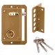 Cerradura Fac S 90 Pintada Derecha Bombin 70