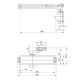 Cierrapuertas Tesa DC120 F2-4 Sin Retenedor Plateado