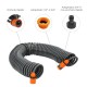 Manguera Extensible Espiral Autoenroscable Para Riego Jardin Con Conectores 15 Metros