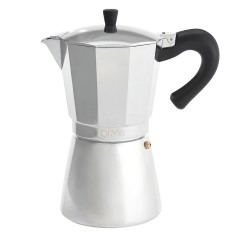 Cafetera Inducción Aluminio 12 Tazas (600 Ml.)