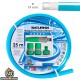 Manguera Tricotada No Torsion Blue Ø 19 mm. Rollo 25 metros. Con Accesorios, Manguera Anti Torsion, Manguera Sin Dobleces,